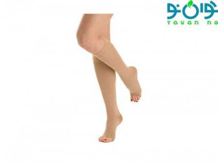جوراب واریس کتان زیر زانو ریلکسان ایتالیا