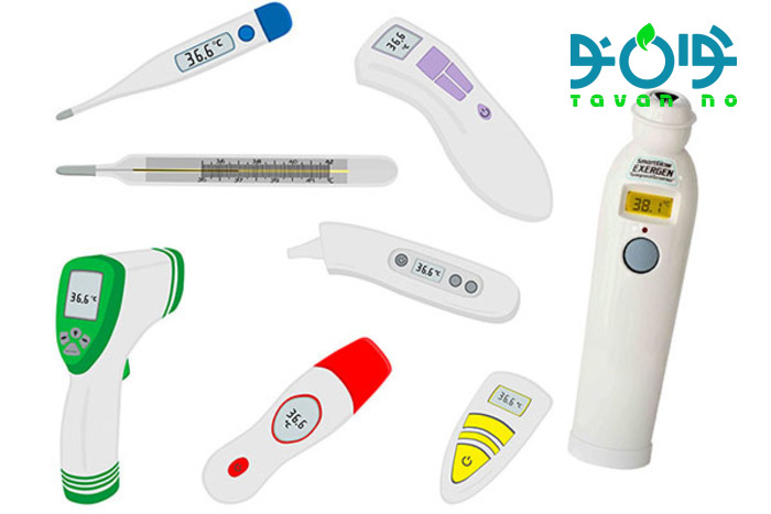 نحوه عملکرد انواع مختلف تب‌ سنج