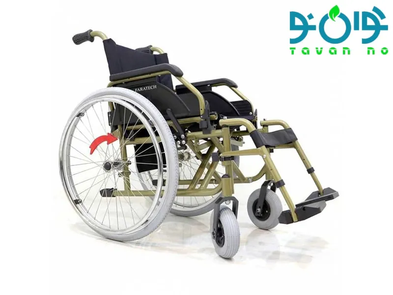 خرید ویلچر دستی تاشو مدل آلفا851