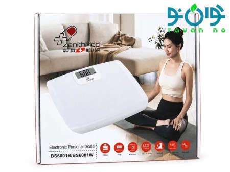 ترازو دیجیتال زنیت‌مد مدل BS6001B/BS6001W